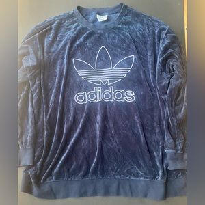 ADIDAS 2XL velour sweater